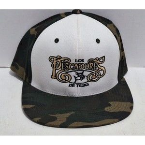 CAMBRIDGE 100% COTTON SNAP BACK FLAT BILL CAMO “ THE FISHERMEN OF TEXAS” HAT/CAP